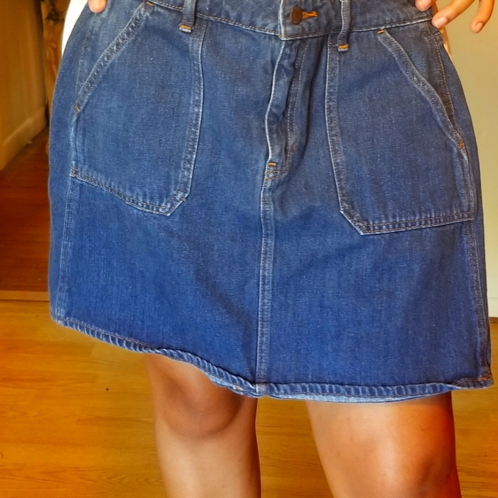 Jean Mini Skirt